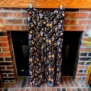 American Eagle floral skirt women size 12